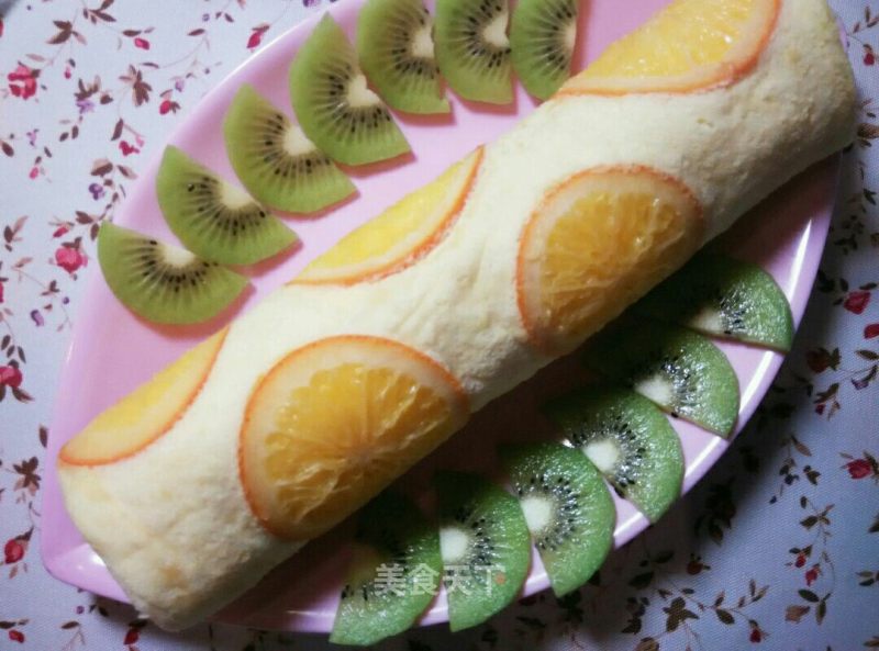 Orange Cake Roll recipe