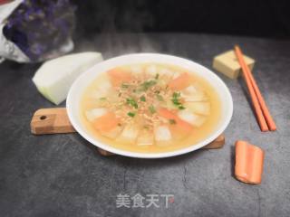 Steamed Winter Melon with Dried Shrimp recipe