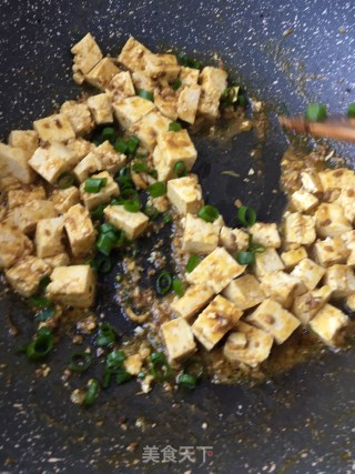 "food Scraps to Make A Big Meal" Shrimp Yellow Tofu recipe