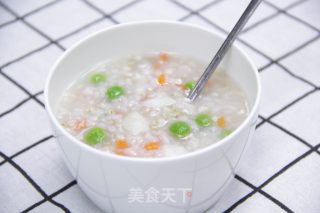 Quinoa Cod Porridge with Mixed Vegetables recipe