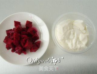 Red Dragon Fruit Yogurt recipe