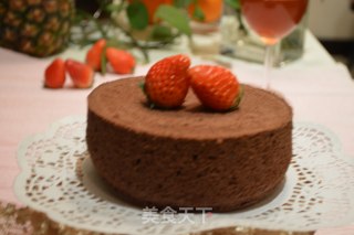 6 Inch Chocolate Chiffon Cake recipe