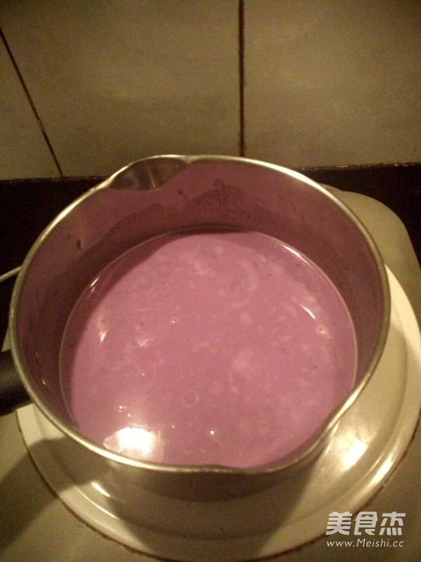 Purple Sweet Potato Milkshake recipe