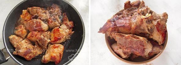 Pan-fried Pork Ribs recipe