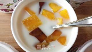 Coconut Mango Black Tea Jelly recipe