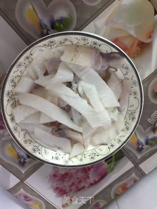 Fried Squid with Chives recipe