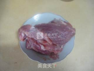 Mint Osmanthus Pork recipe