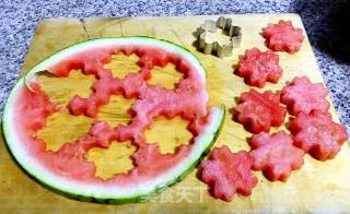 Watermelon Flower Basket recipe