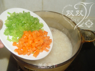 Mushroom Chicken Congee recipe