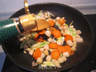 Fried Fritters into The Dish--scallop Fritters recipe