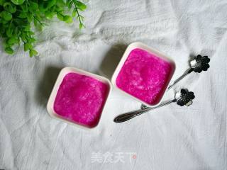 Sesame Scented Dragon Fruit Rice Paste recipe