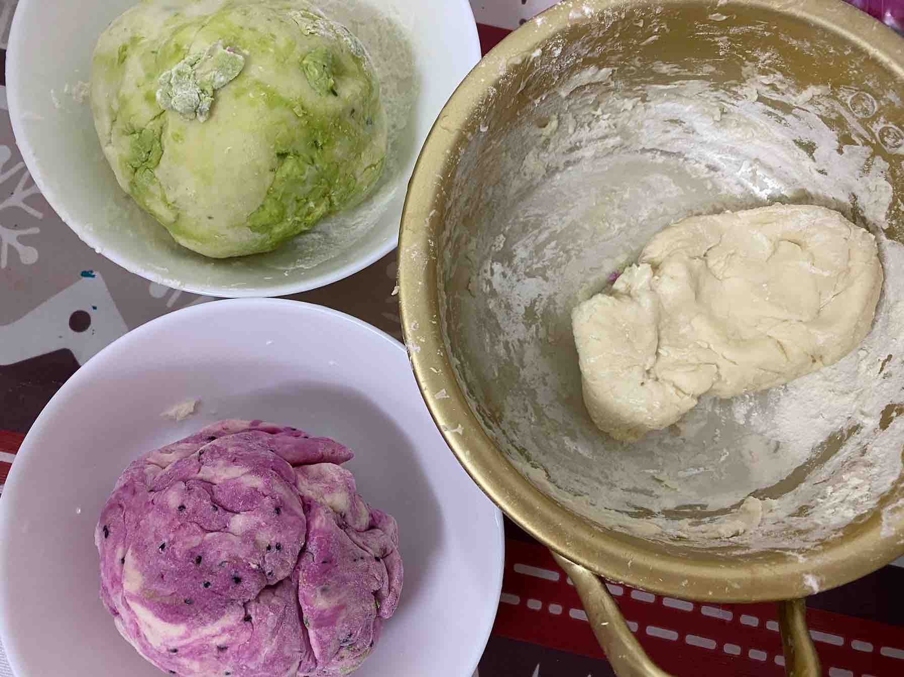 Colorful Dumplings recipe