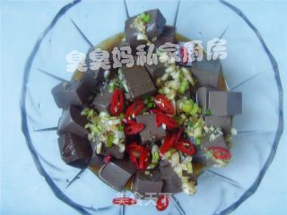 Spicy Duck Blood recipe