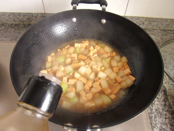 Braised Tofu with Winter Melon recipe