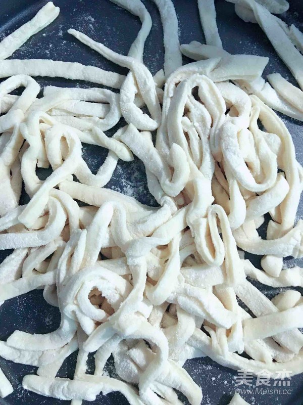 Hot Soup Hand-rolled Noodles recipe