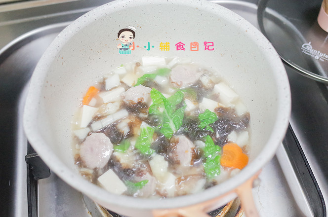 Tofu Meatball Soup Over 12 Months recipe
