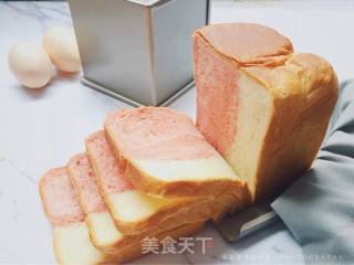 Two-color Water Cube Toast Bread recipe