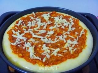 [diy Orleans Grilled Pizza] My First One---orleans Grilled Chicken Pizza recipe