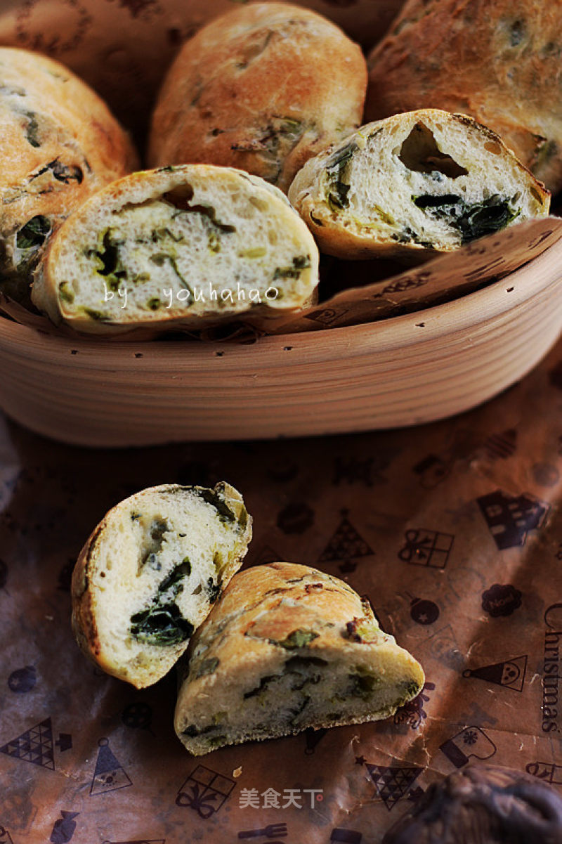 Spinach Cheese Bread recipe