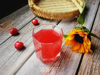 A Touch of Beauty in Early Summer: Cherry Syrup recipe