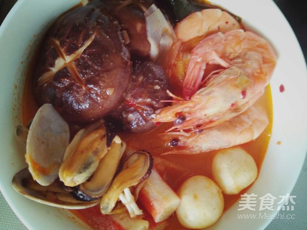 Kimchi Seafood Pot recipe