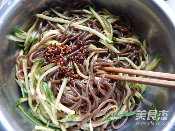 Cucumber with Fern Root Powder recipe