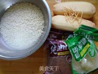 Honey Glutinous Rice Lotus Root recipe