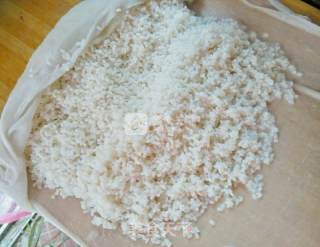 Fried Glutinous Rice Cake with Bread Crumbs recipe