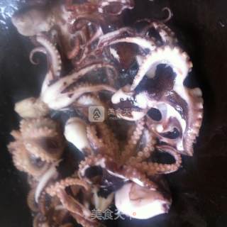 Sauce-flavored Octopus recipe