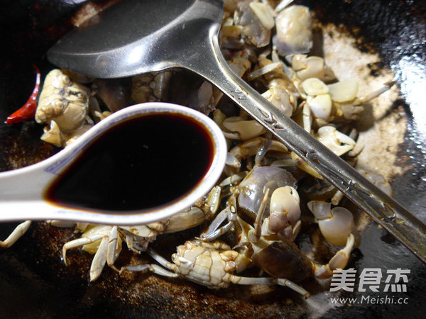 Stir-fried White Jade Crab recipe