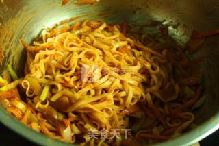 Korean Spicy Seafood Mixed Cold Noodles recipe