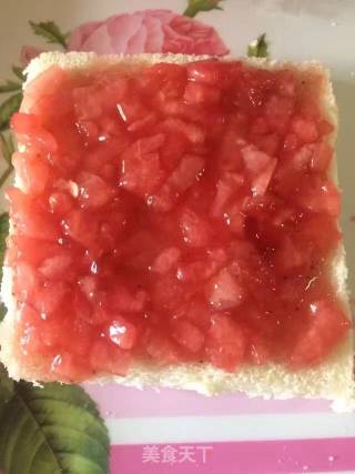 Watermelon Fruit Sandwich recipe