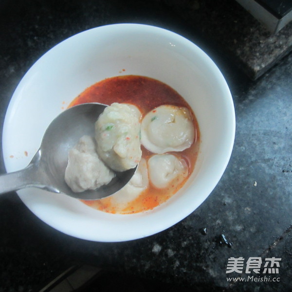 Meatball Wonton---homemade Snack recipe