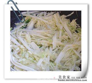 Crispy Bamboo Shoots and Cabbage Core recipe