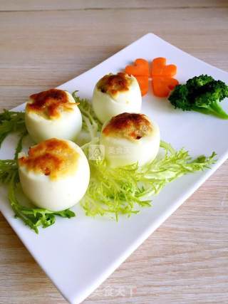 Cheese Baked Egg Cup recipe