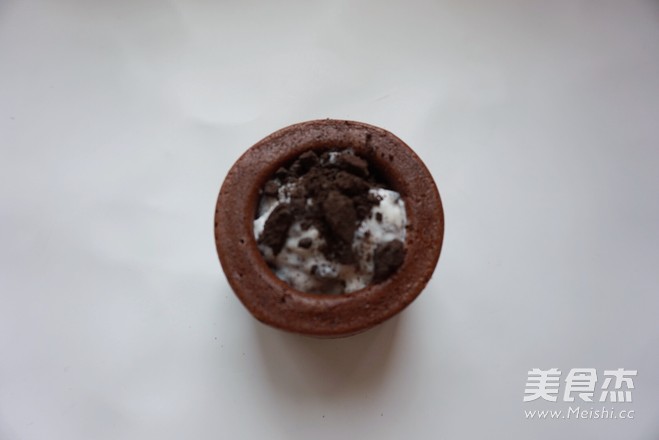 Yogurt Cocoa Cake Cup recipe