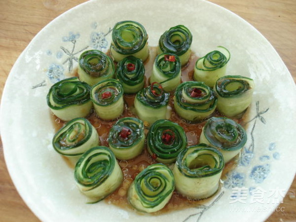 Mustard Cucumber Roll recipe