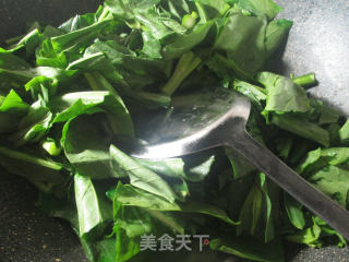 Stir-fried Rape Root with Fish Tofu recipe