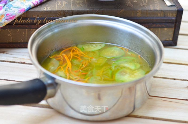Cordyceps Flower Loofah Soup recipe
