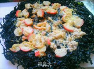 Crab Fillet and Seaweed Baked recipe