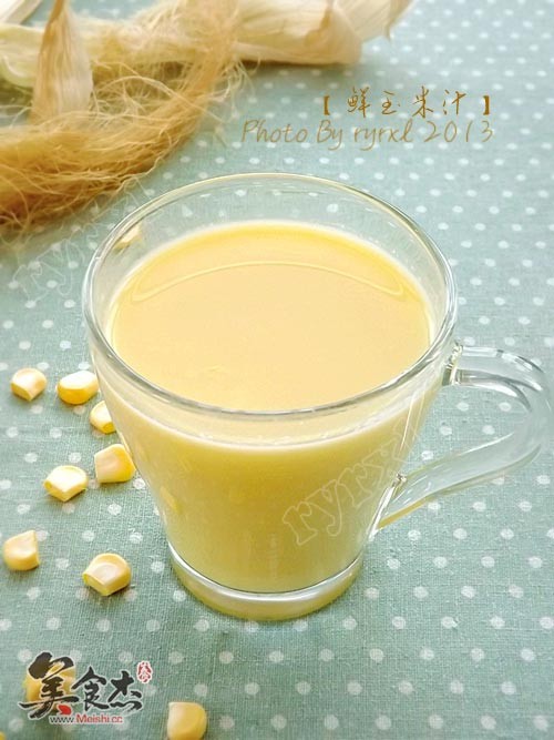 Fresh Corn Juice recipe