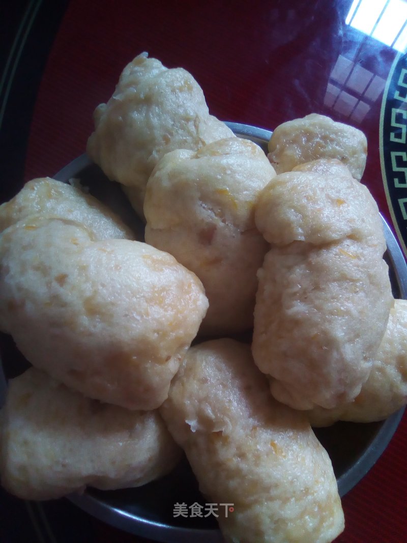 Sweet Potato Milk Mantou