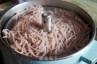 Rice Noodles with Mushroom Beef Sauce recipe