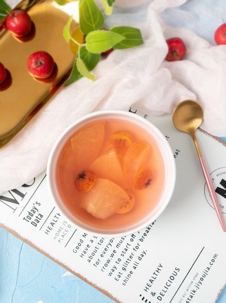 Hawthorn Apple Water Digestion and Spleen Invigorating Drink recipe