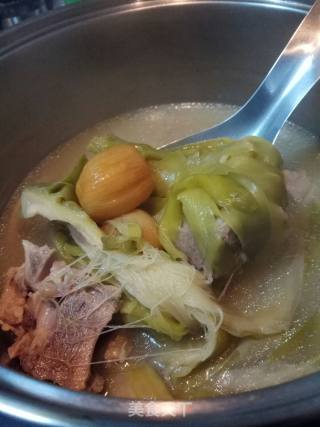 Bawang Flower Pork Bone Soup recipe