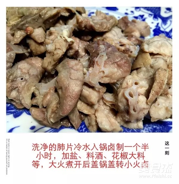 Stir-fried Braised Pork Lungs recipe