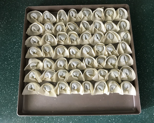 Alfalfa Pork Wonton recipe