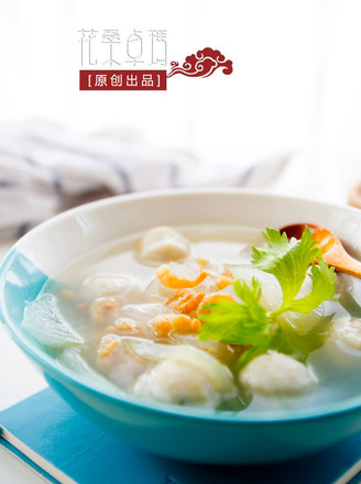 [winter Melon Fish Ball Soup] A Must for Warming Up in Winter recipe