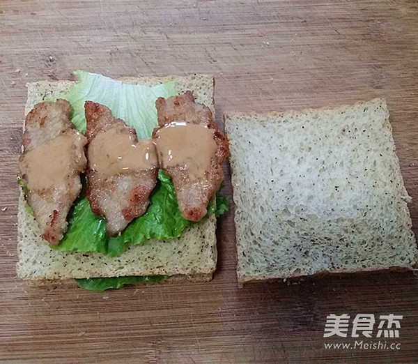 Pork Chop and Egg Sandwich recipe
