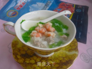 Arctic Shrimp Lean Meat Porridge recipe